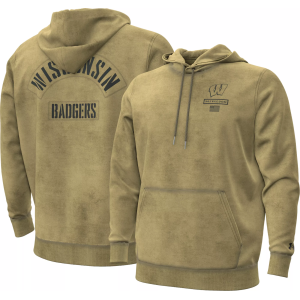Under Armour Under Armour Men's Wisconsin Badgers Foundation Icon Hoodie, Small, Tan - $128.00 at DICK'S Sporting Goods
