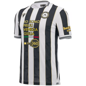 Macron Adult Udinese 2026 White Authentic Home Jersey, Men's, Medium