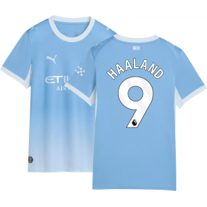 Puma PUMA Women's Manchester City Erling Haaland 2026 Home Replica Jersey, Large, Blue - $125.00 at DICK'S Sporting Goods