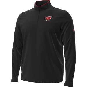 Under Armour Under Armour Men's Wisconsin Badgers Midweight 1/4 Zip, Large, Black - $118.00 at DICK'S Sporting Goods