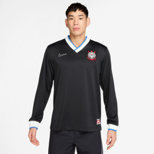 Nike Adult Corinthians 2026 Third Energy Long Sleeve Jersey, Men's, Medium, Black