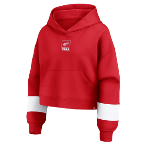 NHL Women's Detroit Red Wings Colorblock Breakaway Hoodie, Small