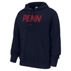 Nike Nike Men's University of Pennsylvania Quakers Navy Wordmark Club Hoodie, Large, Blue - $90.00 at DICK'S Sporting Goods