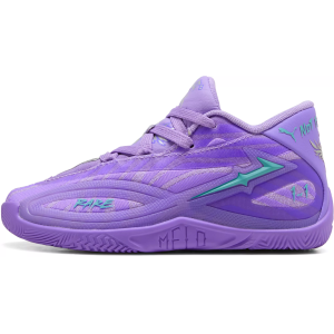 Puma PUMA Kids' Preschool MB.06 'Shooting Star' Basketball Shoes, Size 3.5, Dark Amethyst-lavender Alert - $89.99 at DICK'S Sporting Goods