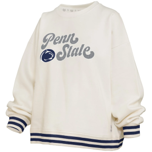 Pressbox Pressbox Women's Penn State Nittany Lions White Chenille Crewneck Sweatshirt, Small - $89.99 at DICK'S Sporting Goods