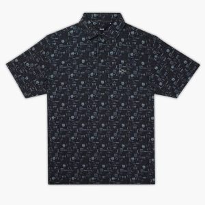 Breezy Golf Breezy Golf Men's Friday Night Lights Golf Polo, Large, Black - $89.00 at DICK'S Sporting Goods