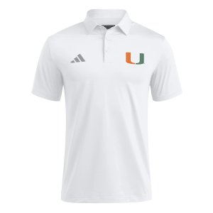 Adidas adidas Adult Miami Hurricanes 2001 Football National Champions Polo, Men's, Medium, White - $80.00 at DICK'S Sporting Goods