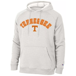 Champion Men's Tennessee Volunteers Triumph Emblem Hoodie, XXL, Gray