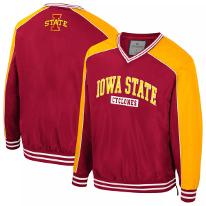 Colosseum Colosseum Men's Iowa State Cyclones Coach Jacket, Small, Red - $79.99 at DICK'S Sporting Goods