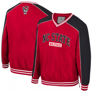 Colosseum Colosseum Men's NC State Wolfpack Coach Jacket, Small, Red - $79.99 at DICK'S Sporting Goods