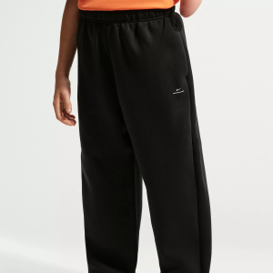 Nike Kids' Standard Issue Therma-FIT Fleece Pants, XL, Black/Pale Ivory