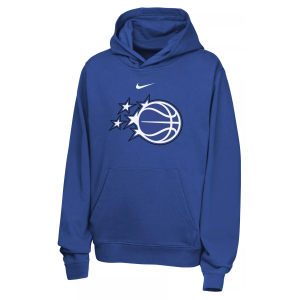 Nike Youth Orlando Magic Club Hoodie, Small, Blue
