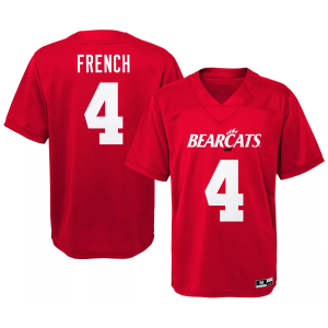 Gen2 Youth Cincinnati Bearcats JC French IV Replica Jersey, XL, Red