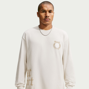 Nike Men's Sportswear Long-Sleeve T-Shirt, Small, Phantom