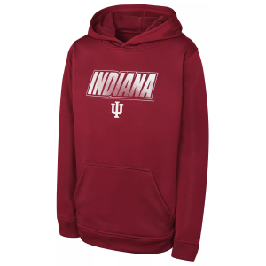 Gen2 Youth Indiana Hoosiers Team Crimson Hoodie, XL, Red