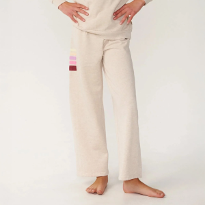 Rip Curl Girls' Surf Revival Trackpant, Size 12, Oatmeal Marle
