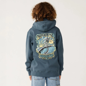 Rip Curl Boys' Air Shred Graphic Hoodie, Size 14, Pine Night