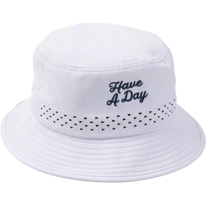 Breezy Golf Breezy Golf Men's Have A Day Perforated Bucket Hat, L/XL, White - $45.00 at DICK'S Sporting Goods