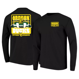 Image One Image One Men's Oregon Black Stadium Grave Long Sleeve Shirt, Small - $44.99 at DICK'S Sporting Goods