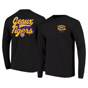Image One Image One Men's LSU Tigers Black Script Long Sleeve Shirt, XL - $44.99 at DICK'S Sporting Goods