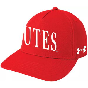 Under Armour Under Armour Adult Utah Utes Red Blitzing A-Frame Adjustable Hat, Men's - $40.00 at DICK'S Sporting Goods