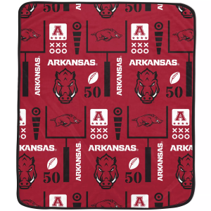 Pegasus Sports Arkansas Razorbacks Promo Blanket, Red