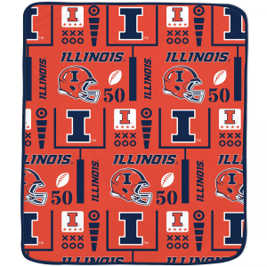Pegasus Sports Pegasus Sports Illinois Fighting Illini Promo Blanket, Orange - $39.99 at DICK'S Sporting Goods