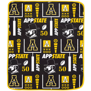 Pegasus Sports Pegasus Sports Appalachian State Mountaineers Promo Blanket, Black - $39.99 at DICK'S Sporting Goods