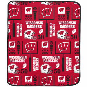 Pegasus Sports Pegasus Sports Wisconsin Badgers Promo Blanket, Red - $39.99 at DICK'S Sporting Goods