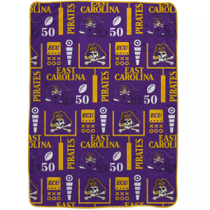 Pegasus Sports Pegasus Sports East Carolina Pirates Promo Blanket, Purple - $39.99 at DICK'S Sporting Goods