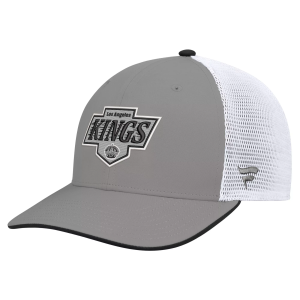 NHL Men's Los Angeles Kings Gray Rink Structured Adjustable Hat