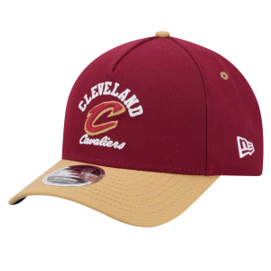New Era New Era Adult Cleveland Cavaliers Maroon Arch 9Forty A-Frame Adjustable Hat, Men's, Red - $35.99 at DICK'S Sporting Goods