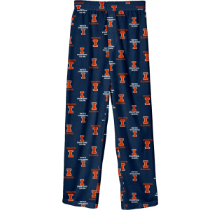 Gen2 Youth Illinois Fighting Illini Blue Sleep Pants, Medium