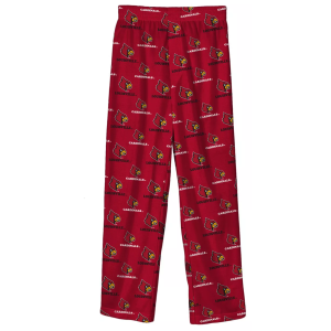 Gen2 Youth Louisville Cardinals All Over Print Sleep Pants, Small, Red