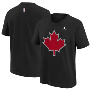 Jordan Jordan Youth Toronto Raptors Black Statement Logo T-Shirt, Small - $28.00 at DICK'S Sporting Goods