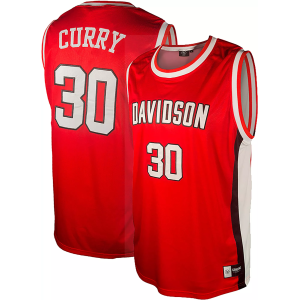 Genuine Collective Genuine Collective Men's Davidson Wildcats Stephen Curry Throwback Replica Basketball Jersey, Large, Red - $110.00 at DICK'S Sporting Goods