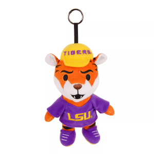 Logo LSU Tigers Huddle Bud Keychain