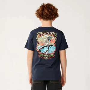 Rip Curl Boys' Air Shred Graphic Tee, Size 16, Dark Navy