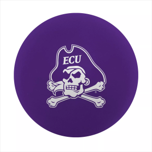 Logo East Carolina Pirates Bounce Ball, Purple