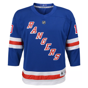 Outerstuff NHL Team Apparel Boys' New York Rangers Blue JT Miller #10 Jersey, Small/Medium - $90.00 at DICK'S Sporting Goods