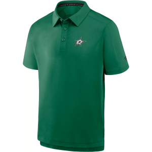 NHL Men's Dallas Stars Green Rink Polo, Small