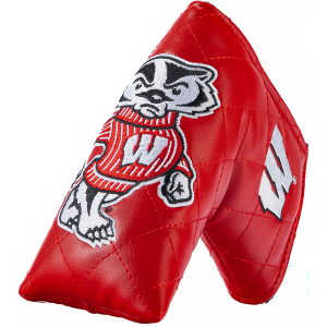 Hometown Brands Hometown Brands Wisconsin Badgers Diamond Stitch Blade Putter Headcover - $59.99 at DICK'S Sporting Goods