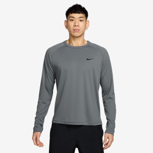 Nike Men's Flex Dri-FIT Long-Sleeve Training Top, Large, Smoke Grey