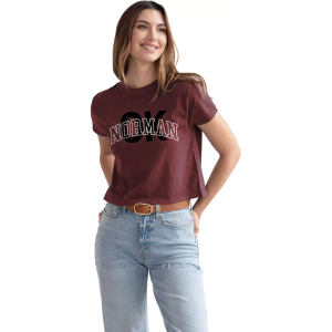 Chicka-D chicka-d Women's Norman Dark Maroon Montauk T-Shirt, Large, Red - $40.00 at DICK'S Sporting Goods