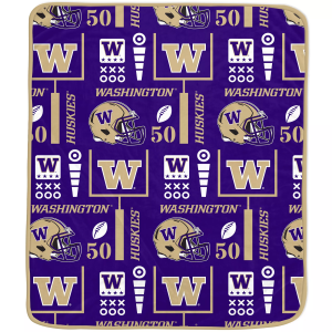 Pegasus Sports Pegasus Sports Washington Huskies Promo Blanket, Purple - $39.99 at DICK'S Sporting Goods