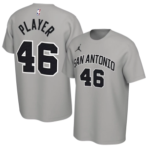 Jordan Jordan Men's San Antonio Spurs Stephon Castle #5 Gray T-Shirt, Small - $37.00 at DICK'S Sporting Goods
