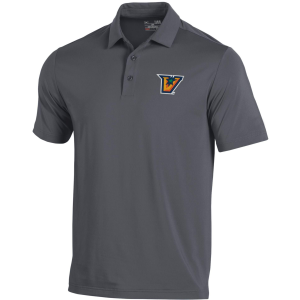 Under Armour Men's UTRGV Vaqueros Polo, XXL, Gray