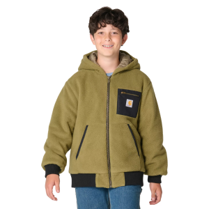 Carhartt Carhartt Boys' Micro Fleece Active Jacket, XXS, Martini Olive - $79.99 at DICK'S Sporting Goods