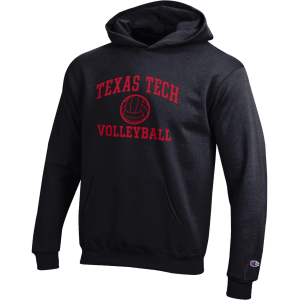 Champion Champion Youth Texas Tech Red Raiders Eco Powerblend Volleyball Hoodie, Small, Black - $59.99 at DICK'S Sporting Goods