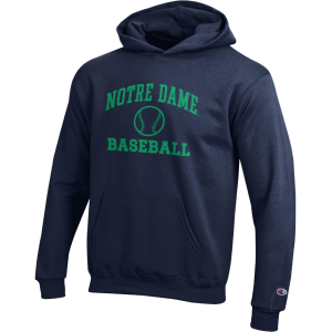 Champion Champion Youth Notre Dame Fighting Irish Eco Powerblend Baseball Hoodie, Large, Blue - $59.99 at DICK'S Sporting Goods